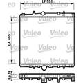 Kühler, Motorkühlung - VALEO