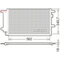 Kondensator/Klimakühler - ORIGINAL DENSO - Iveco