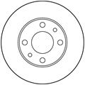 Bremsscheibe - TRW - Vorderachse & Hinterachse