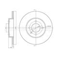 Bremsscheibe - CIFAM - Vorderachse