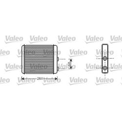 Wärmetauscher, Innenraumheizung - VALEO