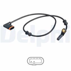 ABS-Sensor - Original Delphi - Hinterachse - Links