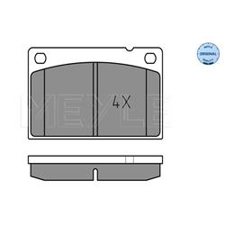 Bremsbelagsatz, Scheibenbremse - Original MEYLE