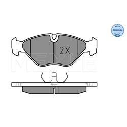Bremsbelagsatz, Scheibenbremse - Original MEYLE