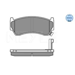 Bremsbelagsatz, Scheibenbremse - Original MEYLE