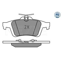 Bremsbelagsatz, Scheibenbremse - Original MEYLE