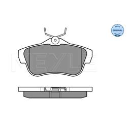 Bremsbelagsatz, Scheibenbremse - Original MEYLE