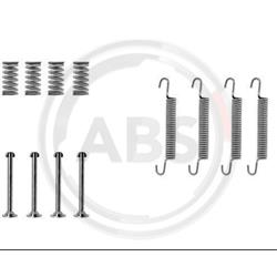 Zubehörsatz, Scheibenbremsbelag - A.B.S. - Hinterachse