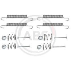 Zubehörsatz, Scheibenbremsbelag - A.B.S. - Hinterachse
