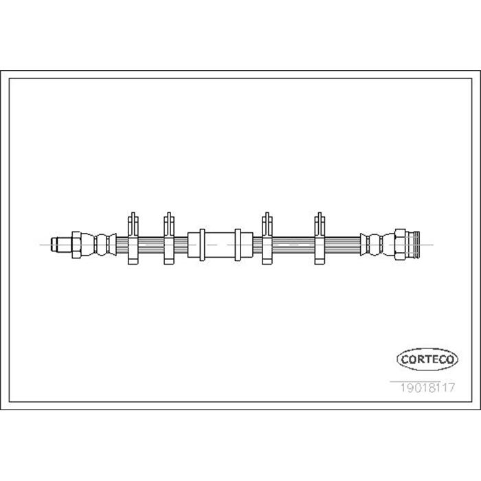 Bremsschlauch - CORTECO