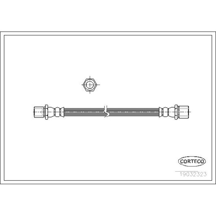 Bremsschlauch - CORTECO