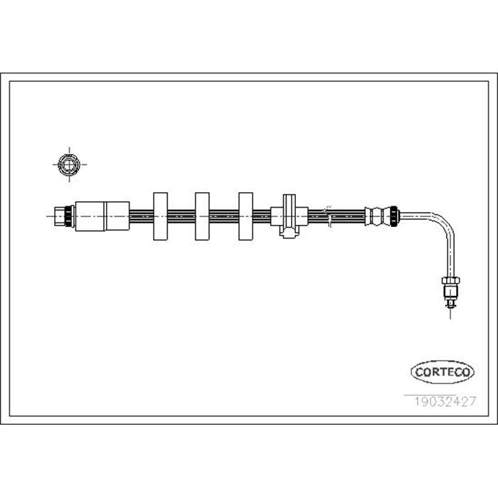 Bremsschlauch - CORTECO