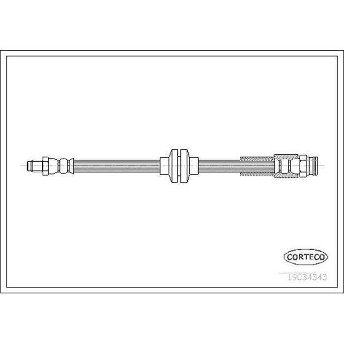 Bremsschlauch - CORTECO