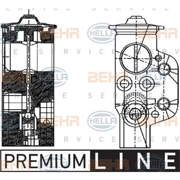 Expansionsventil, Klimaanlage - HELLA