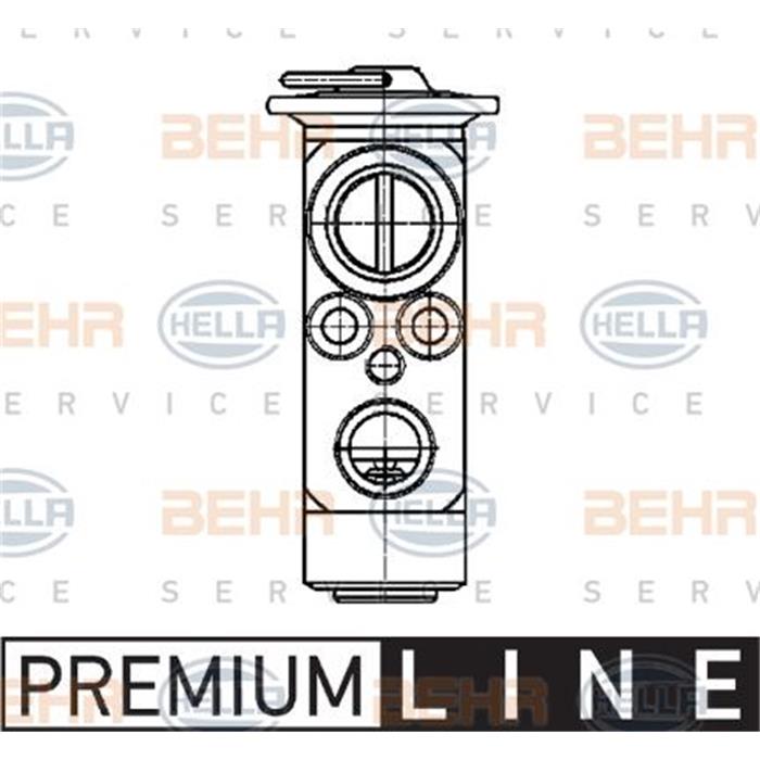 Expansionsventil, Klimaanlage - HELLA
