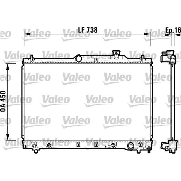 Kühler, Motorkühlung - VALEO