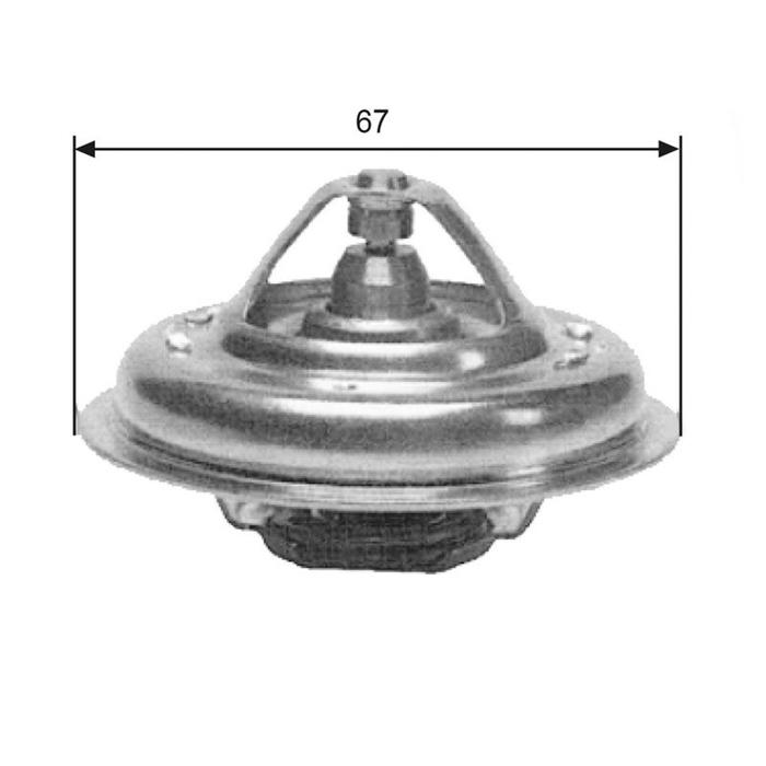 Thermostat, Kühlmittel - Gates