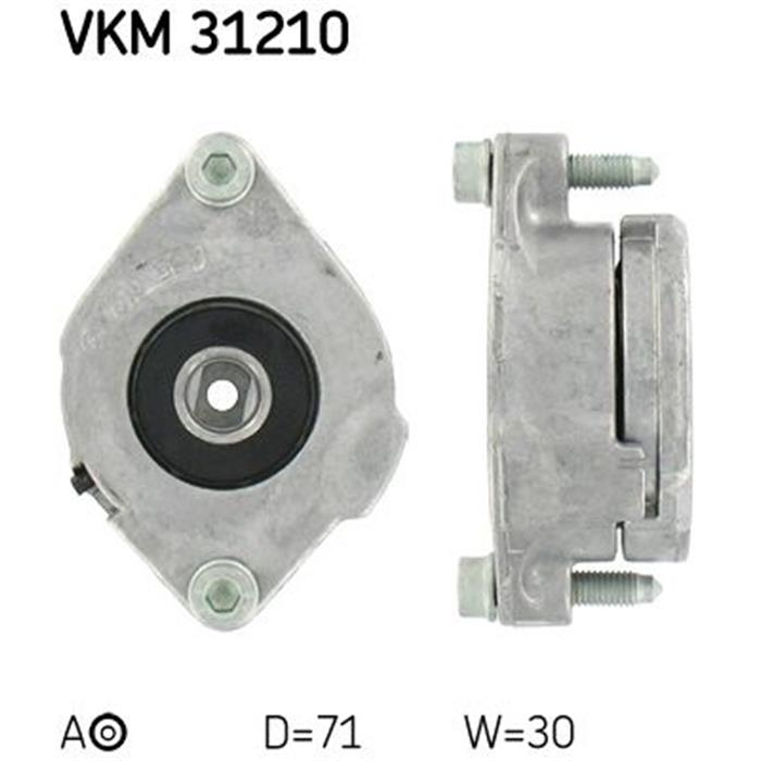 Spannrolle, Keilrippenriemen - SKF