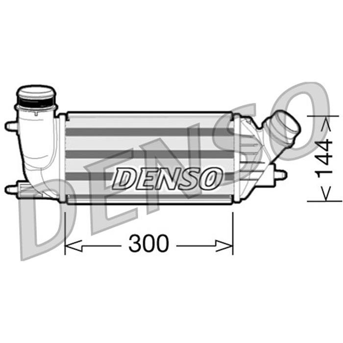 Ladeluftkühler - ORIGINAL DENSO