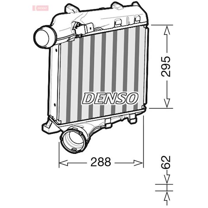 Ladeluftkühler - ORIGINAL DENSO