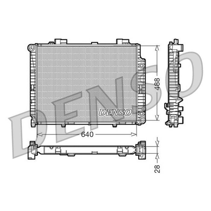 Kühler - ORIGINAL - DENSO