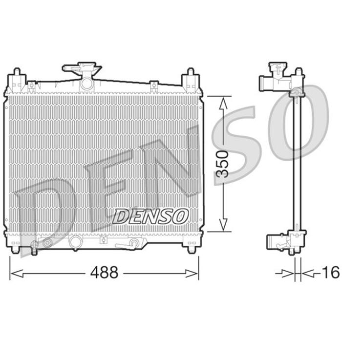 Kühler - ORIGINAL - DENSO