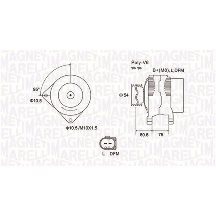 Generator - MAGNETI MARELLI