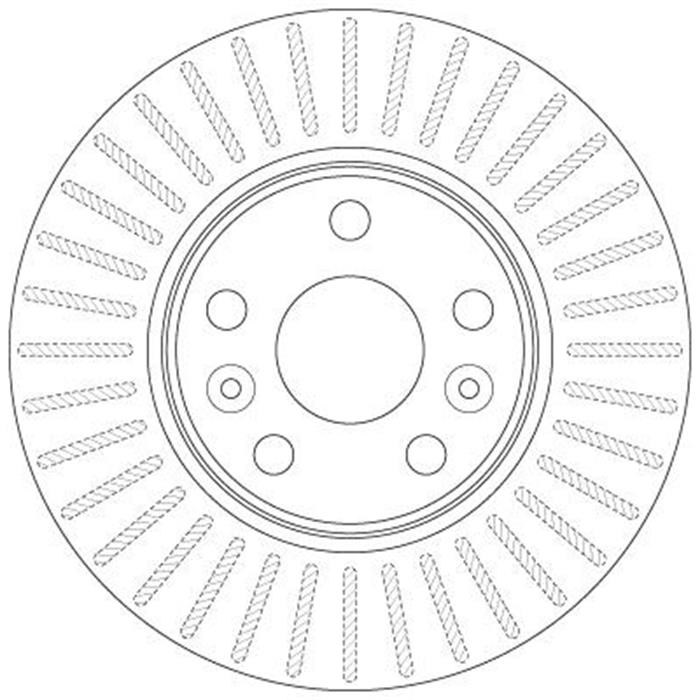 Bremsscheibe - TRW - Vorderachse