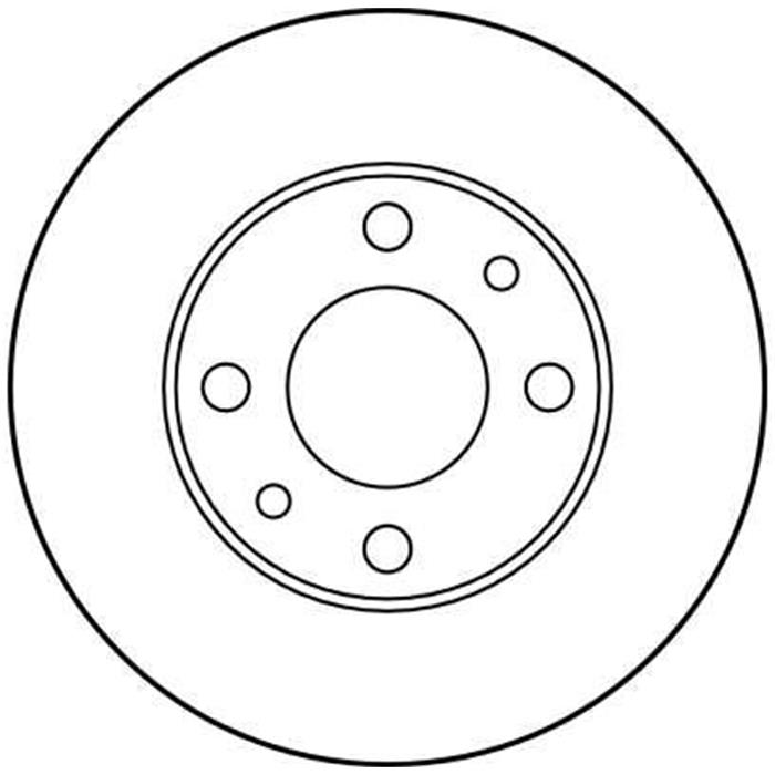 Bremsscheibe - TRW - Vorderachse & Hinterachse