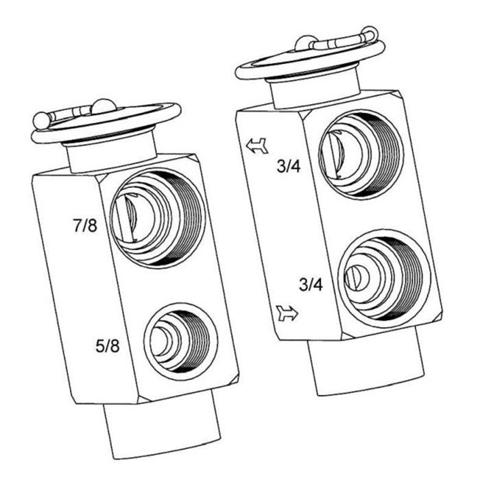 Expansionsventil, Klimaanlage - NRF