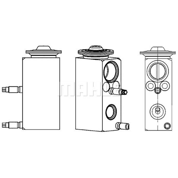 Expansionsventil, Klimaanlage - MAHLE ORIGINAL
