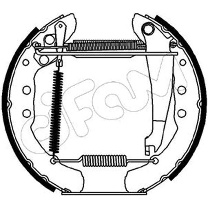 Bremsbackensatz - CIFAM