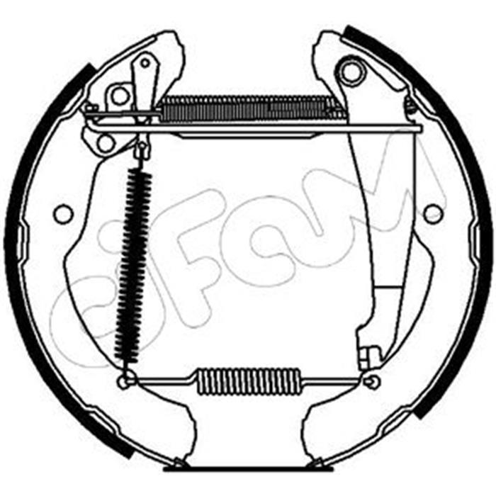 Bremsbackensatz - CIFAM