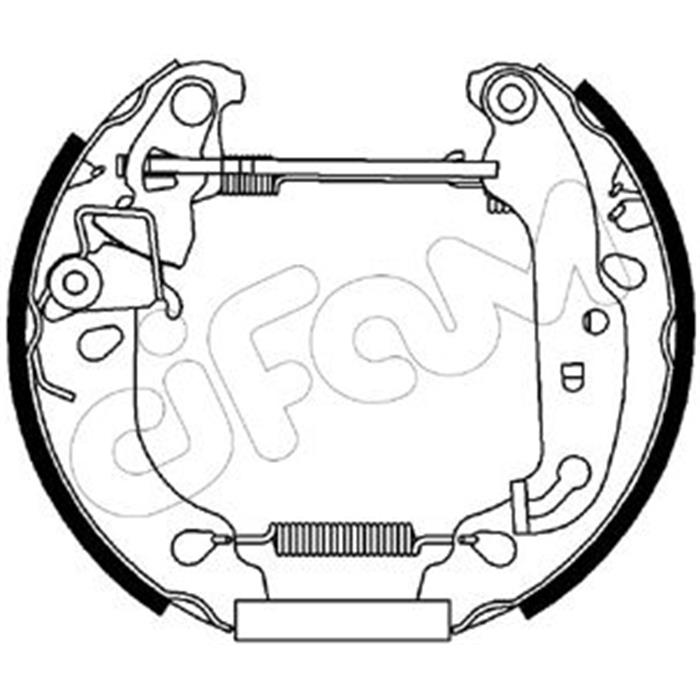 Bremsbackensatz - CIFAM