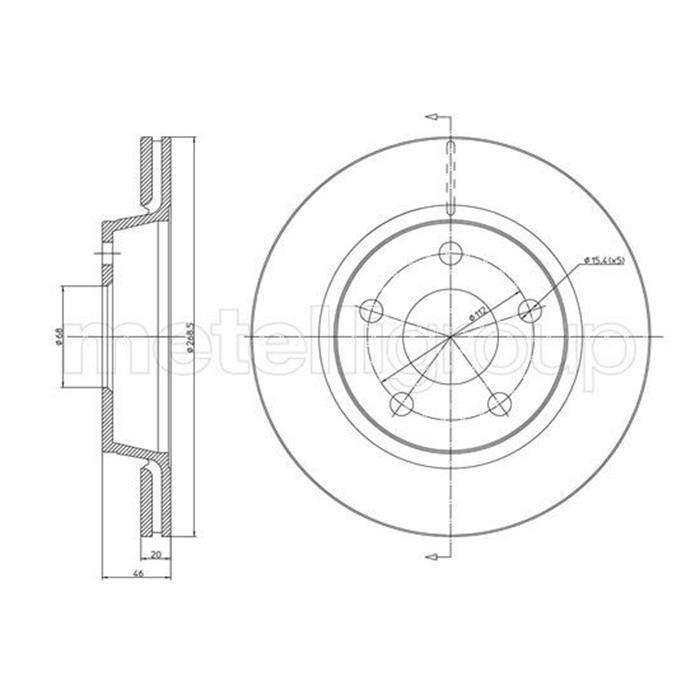 Bremsscheibe - CIFAM