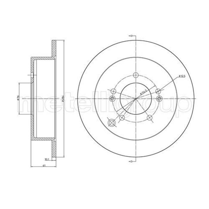 Bremsscheibe - CIFAM