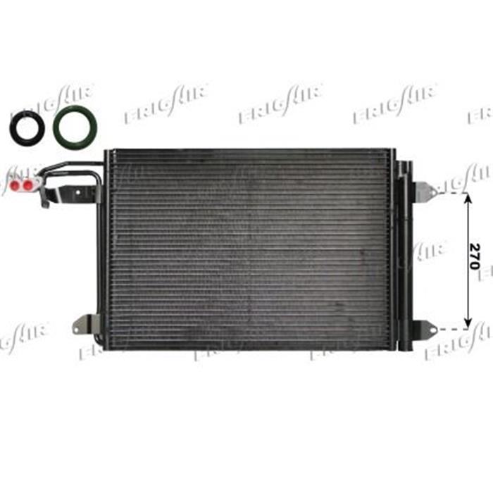Kondensato/Klimakühler inkl. Filtertrockner - Audi/Seat/Skoda/VW