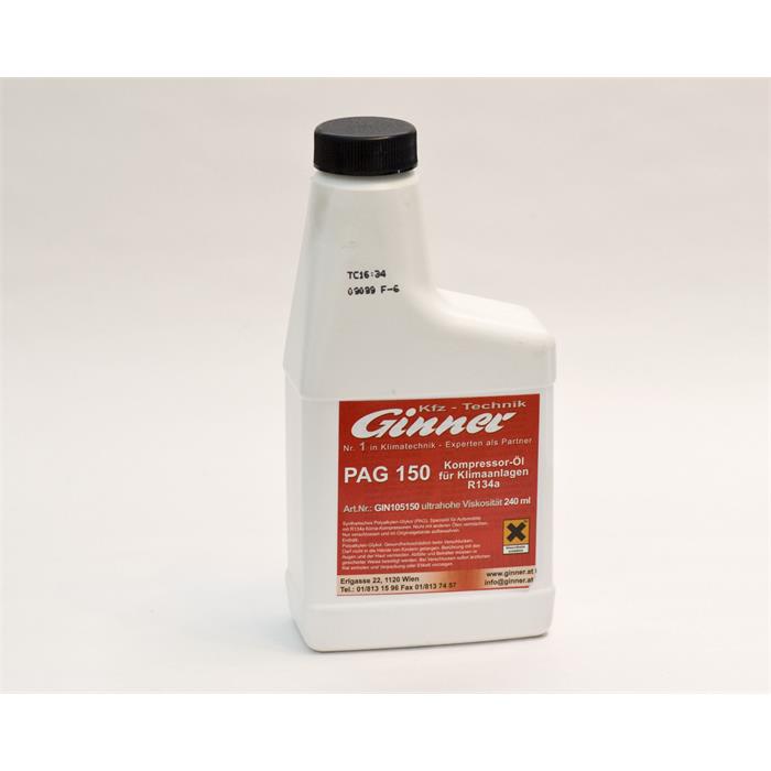 Kompressoröl PAG150 - Inhalt: 240 ml